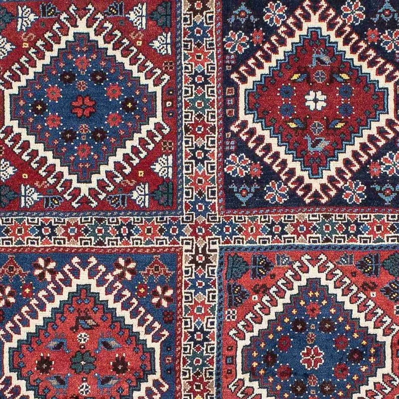 Alfombra persa - Nómada - 147 x 99 cm - multicolor