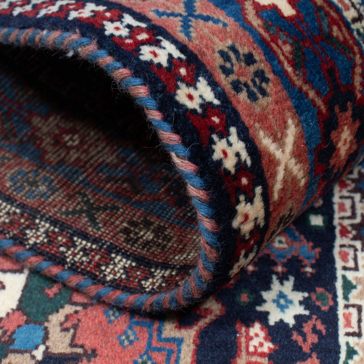 Alfombra persa - Nómada - 146 x 100 cm - azul