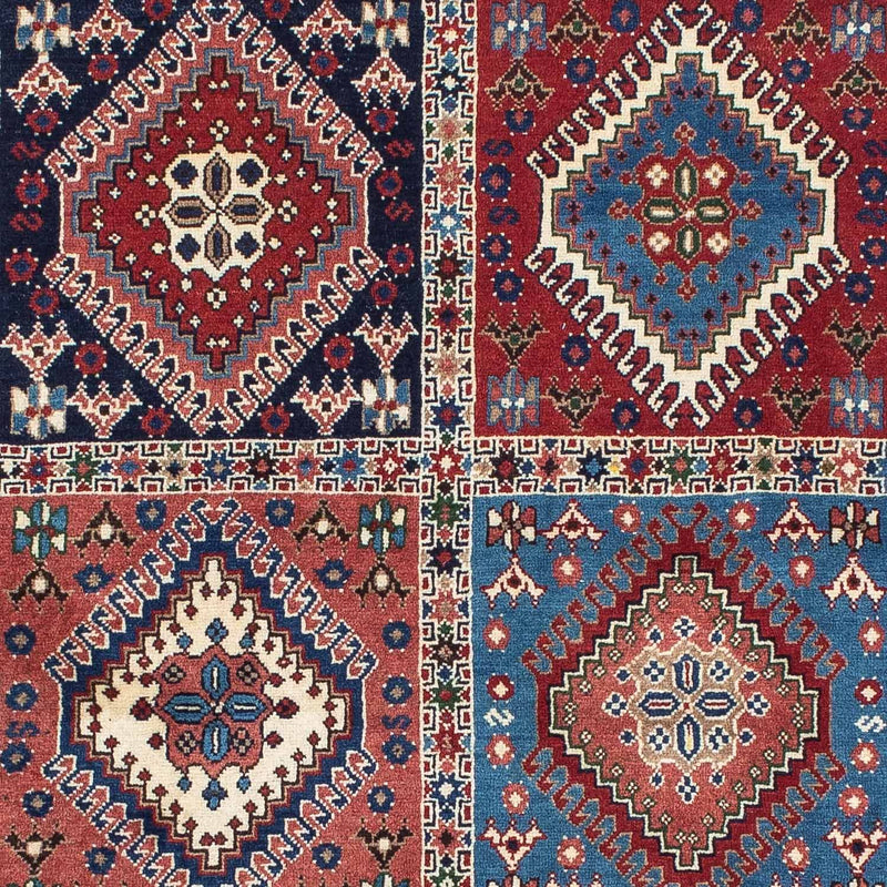 Alfombra persa - Nómada - 144 x 100 cm - azul