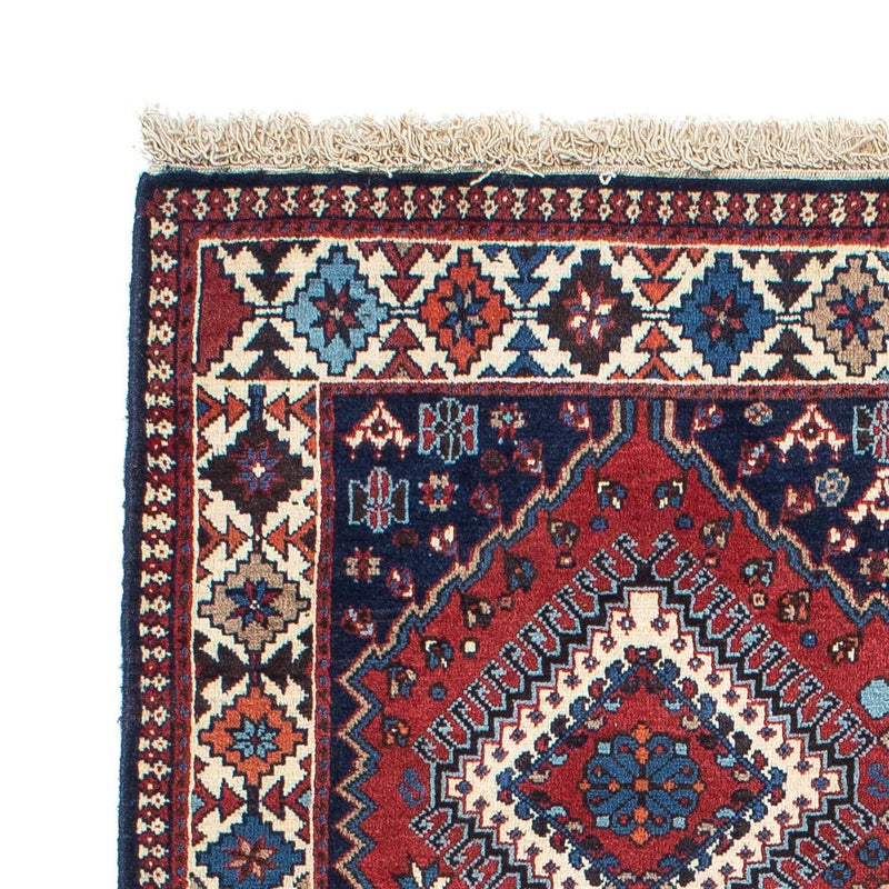 Alfombra persa - Nómada - 147 x 102 cm - rojo
