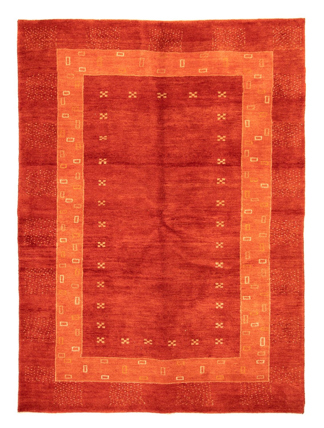 Alfombra Gabbeh - Persa - 231 x 170 cm - rojo