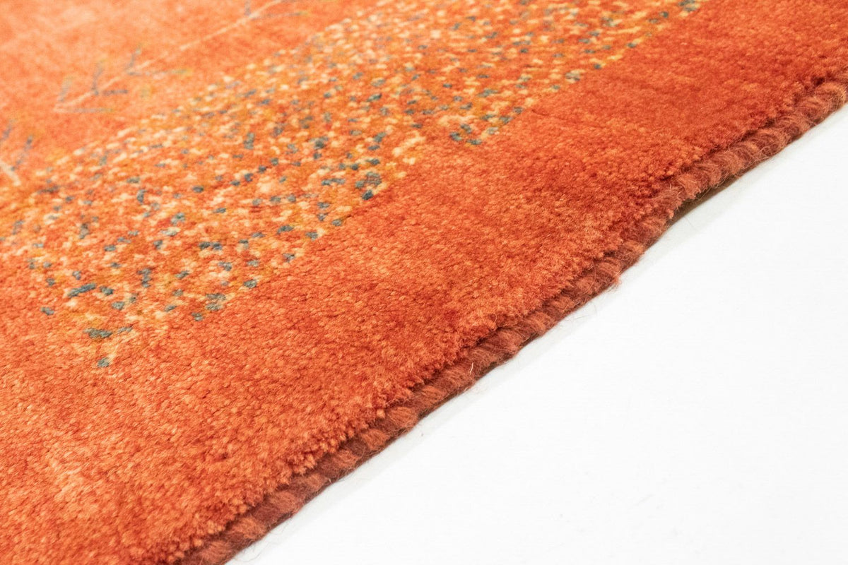 Alfombra Gabbeh - Persa - 198 x 151 cm - óxido