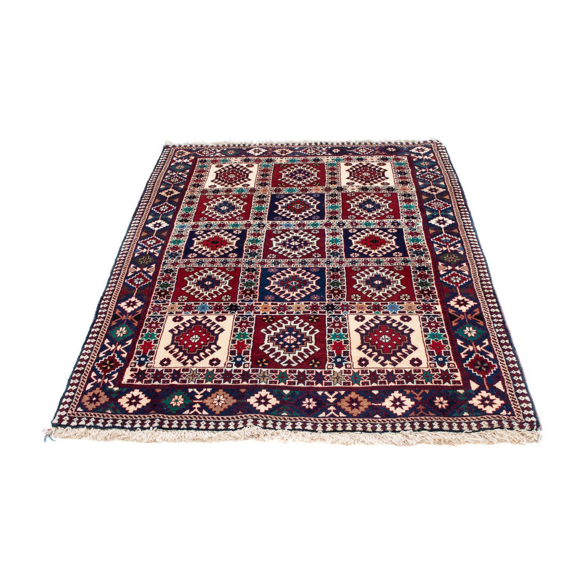 Alfombra persa - Nómada - 151 x 103 cm - azul