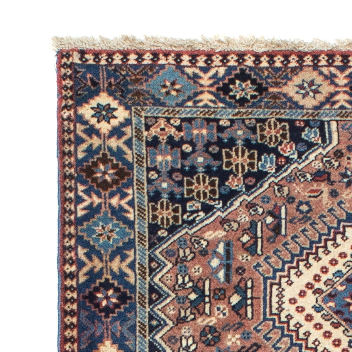 Alfombra persa - Nómada - 188 x 80 cm - rojo claro