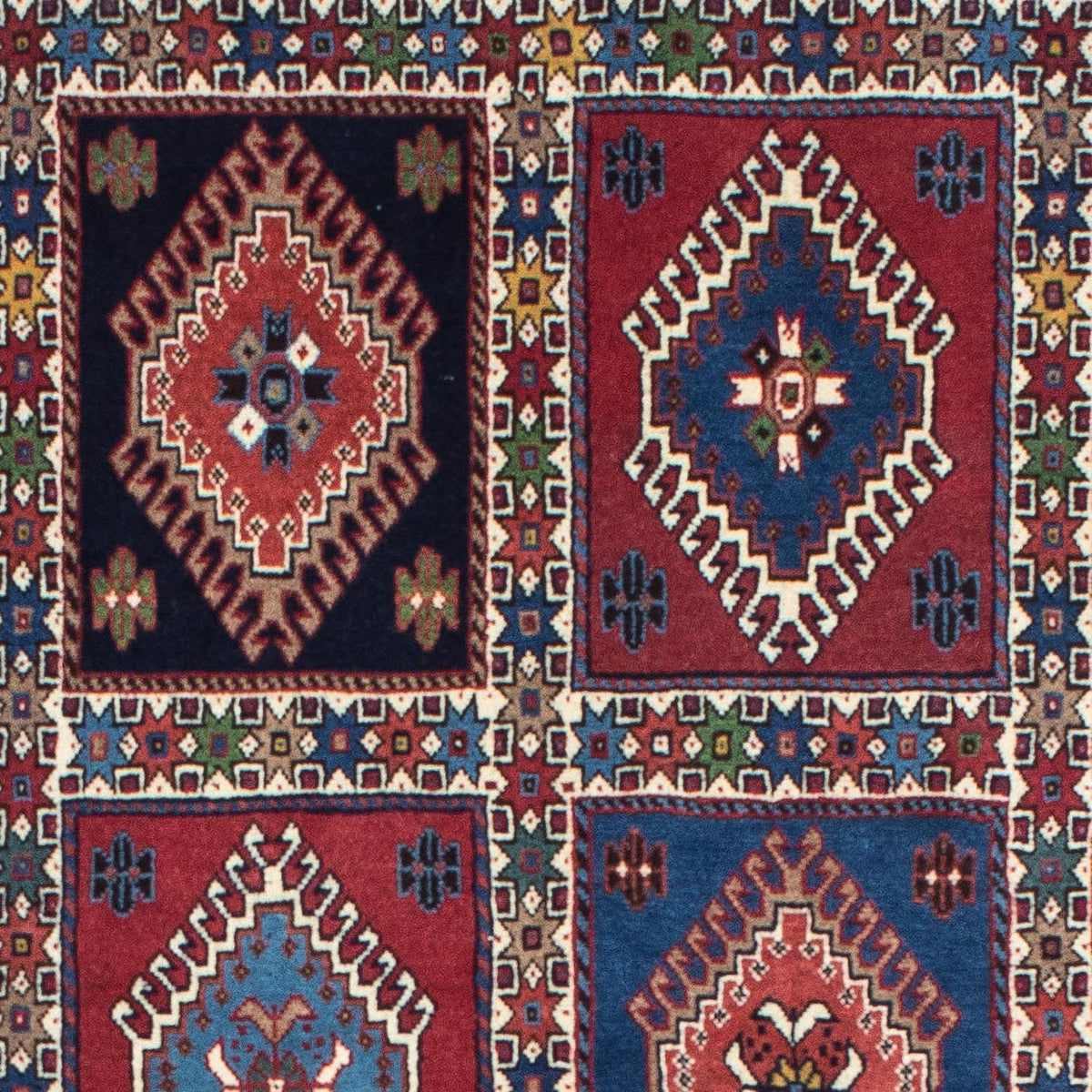 Alfombra persa - Nómada - 191 x 82 cm - azul