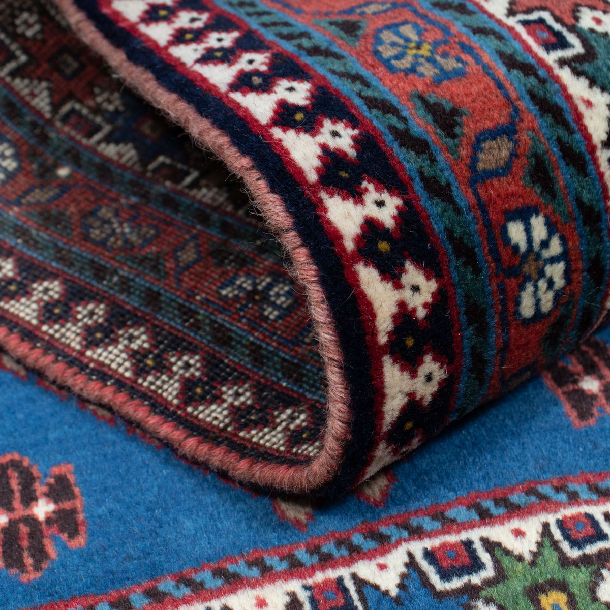 Alfombra persa - Nómada - 191 x 82 cm - azul