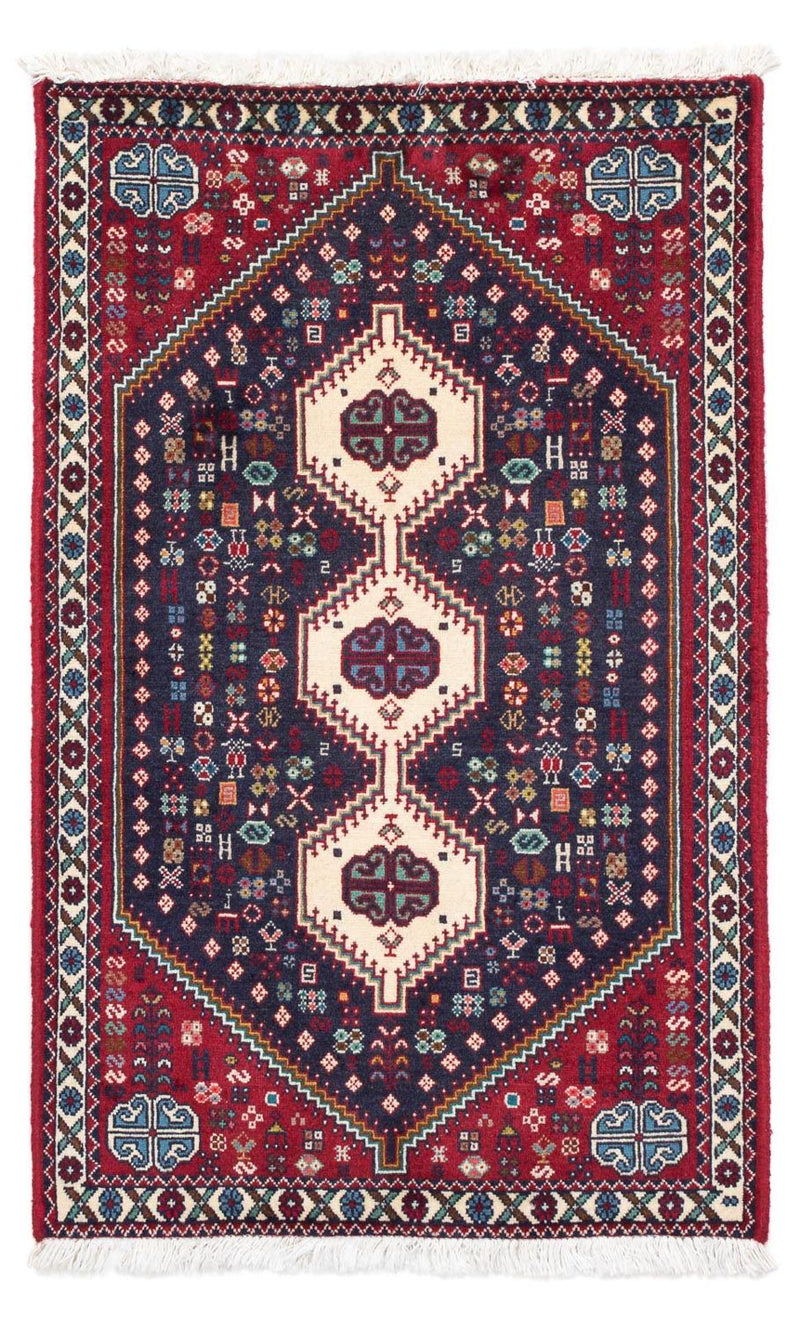 Alfombra persa - Nómada - 120 x 74 cm - azul oscuro
