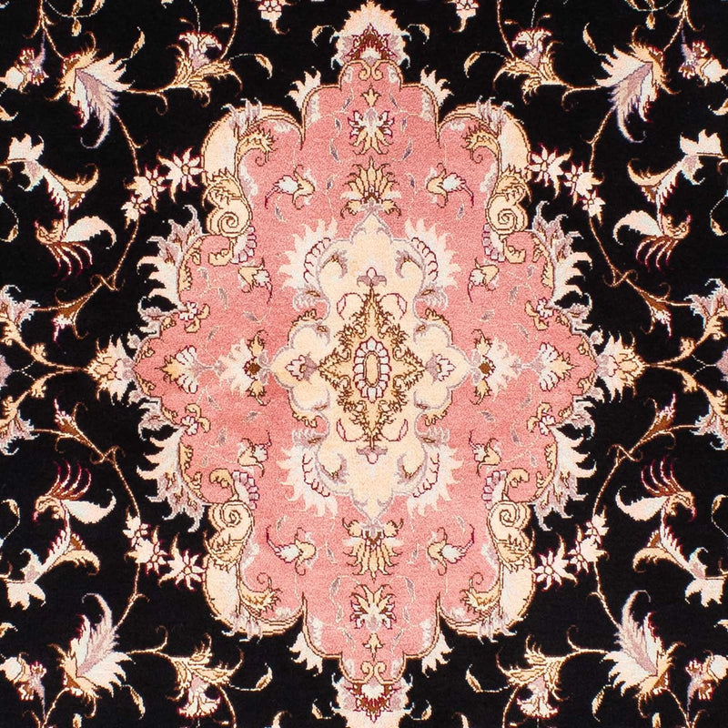 Alfombra Persa - Tabriz - Real - 236 x 165 cm - azul oscuro