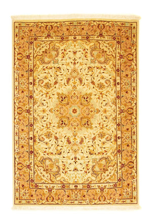 Alfombra Persa - Tabriz - Real - 147 x 102 cm - beige