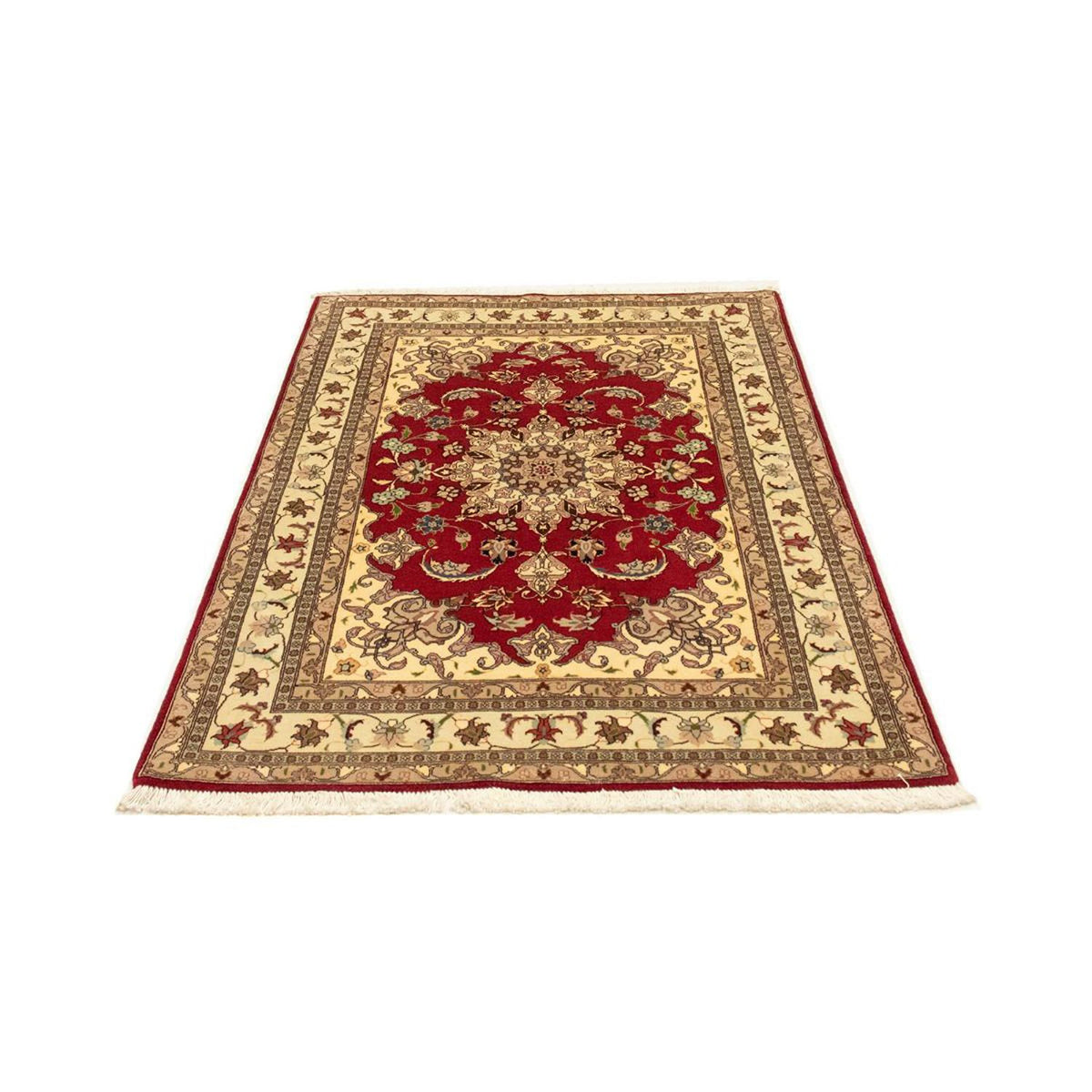 Alfombra Persa - Tabriz - Real - 154 x 103 cm - rojo