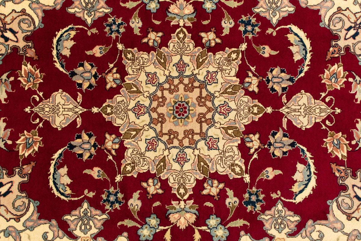 Alfombra Persa - Tabriz - Real - 151 x 101 cm - rojo