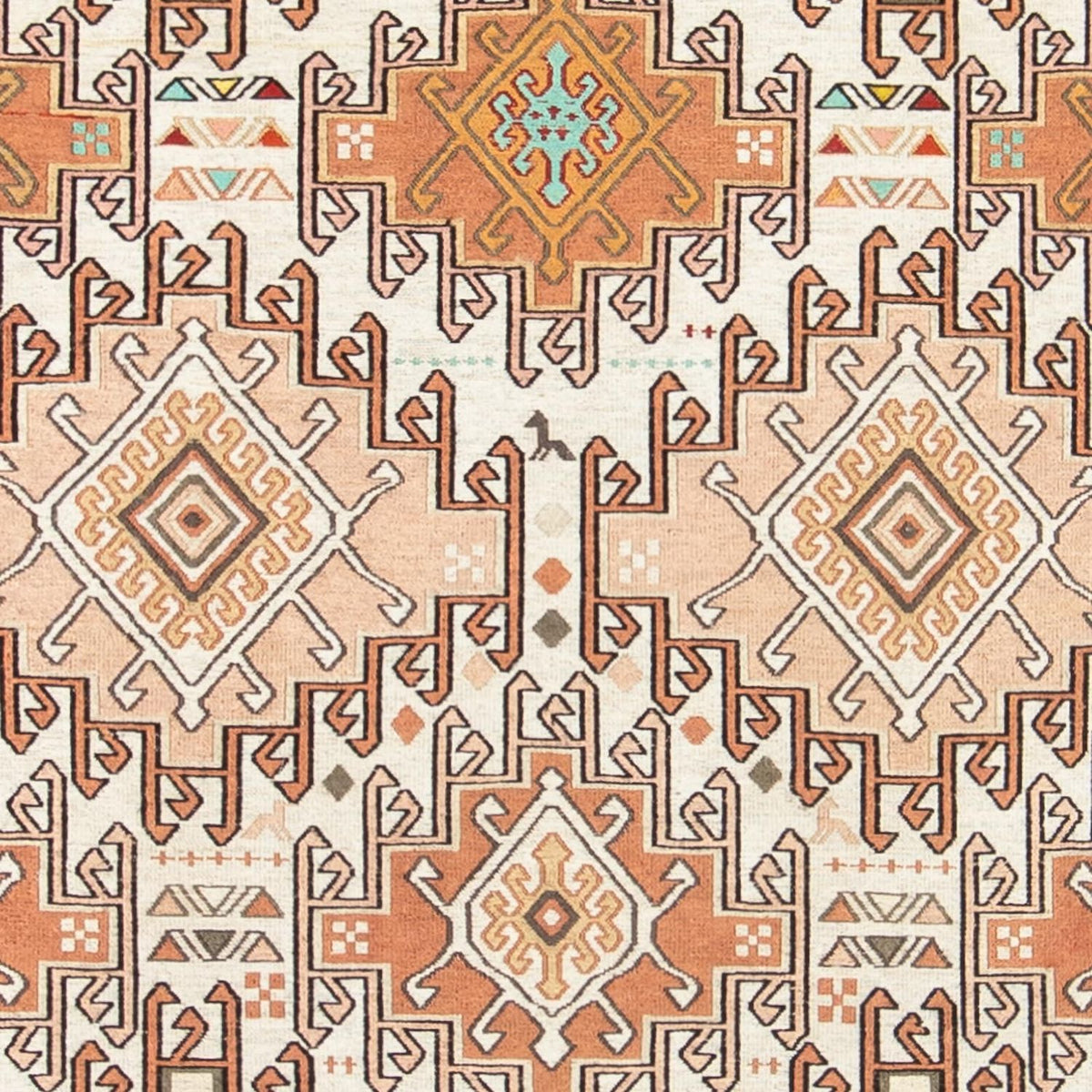 Alfombra persa - Nómada - 149 x 102 cm - beige