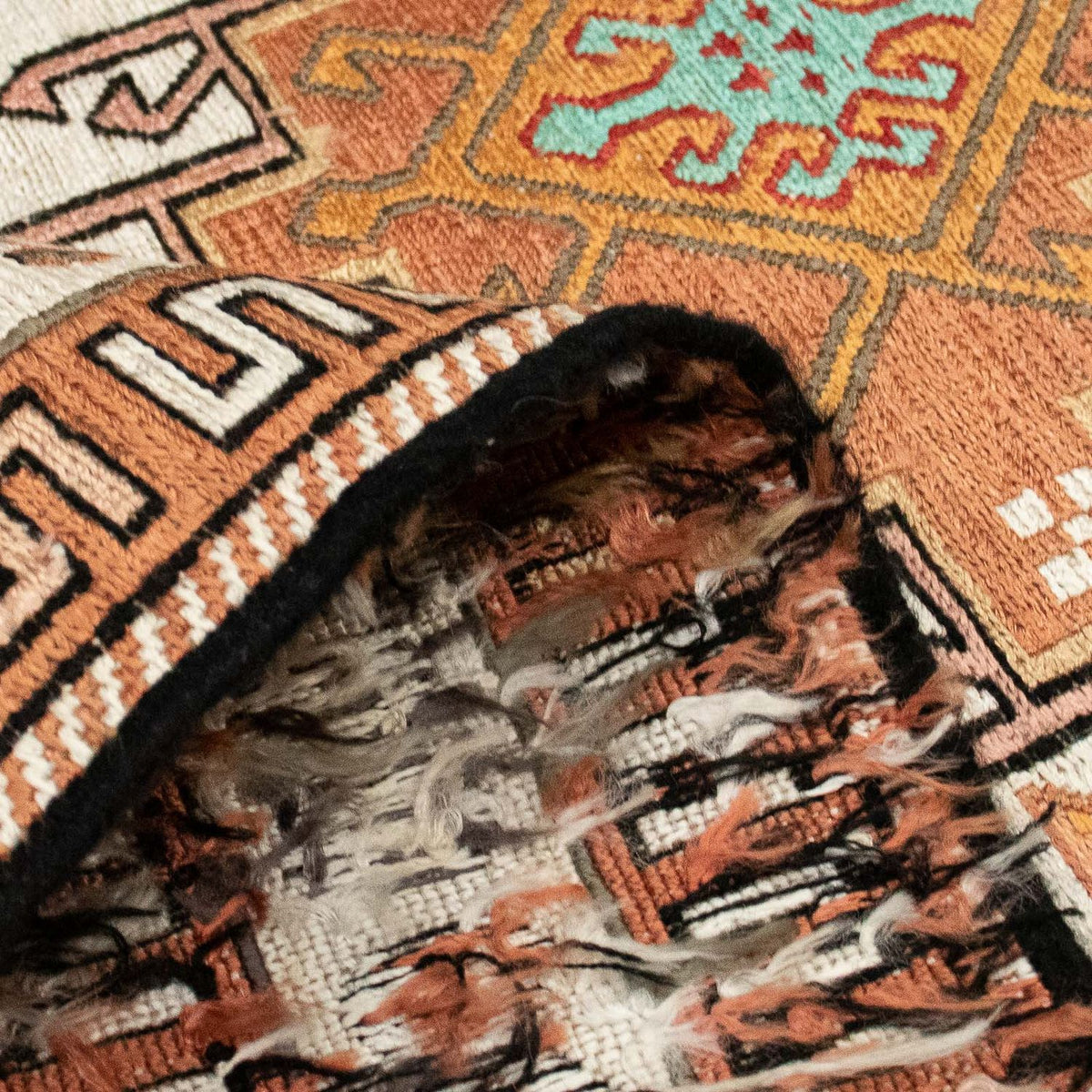 Alfombra persa - Nómada - 149 x 102 cm - beige
