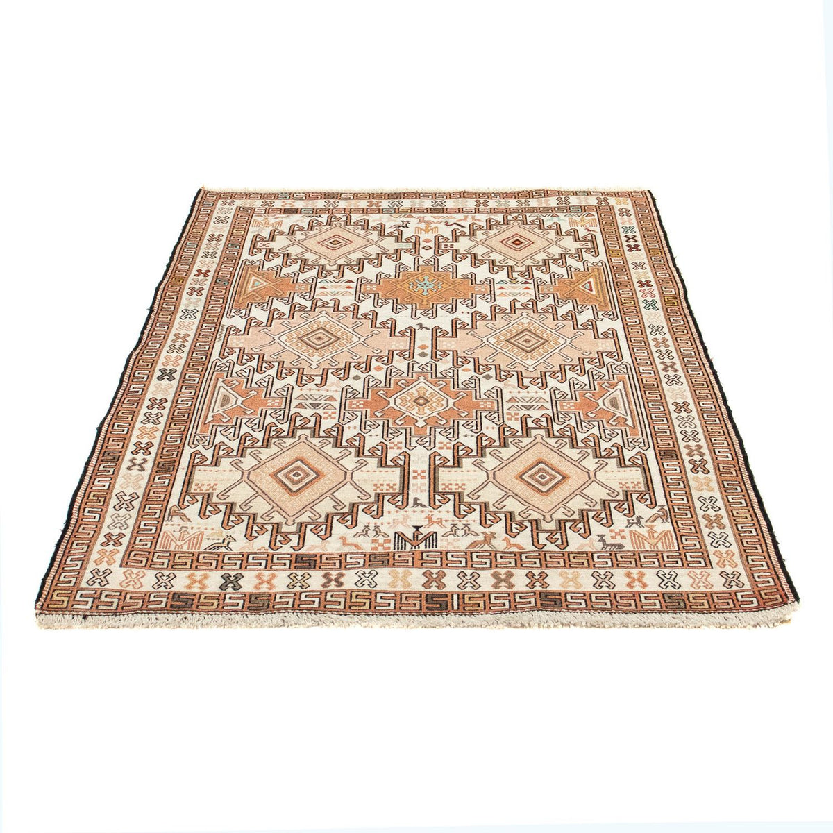 Alfombra persa - Nómada - 149 x 102 cm - beige
