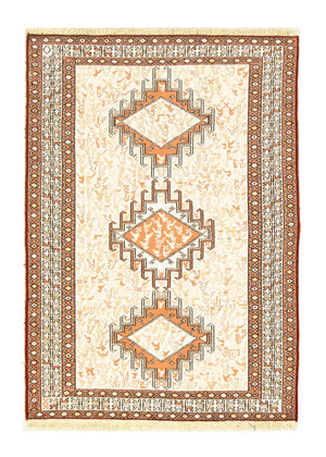 Alfombra persa - Nómada - 149 x 102 cm - beige