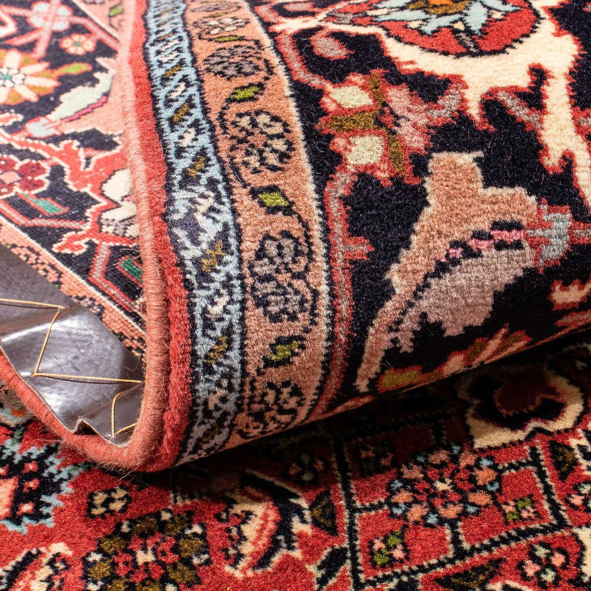 Alfombra persa - Bidjar - 247 x 169 cm - rojo oscuro