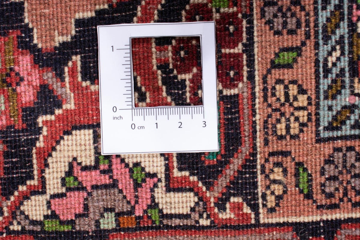 Alfombra persa - Bidjar - 247 x 169 cm - rojo oscuro