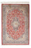 Alfombra persa - Ghom - 150 x 100 cm - rojo oscuro