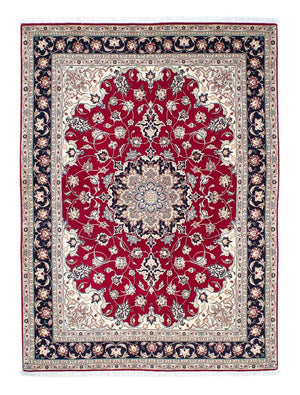 Alfombra Persa - Tabriz - Real - 204 x 151 cm - rojo oscuro