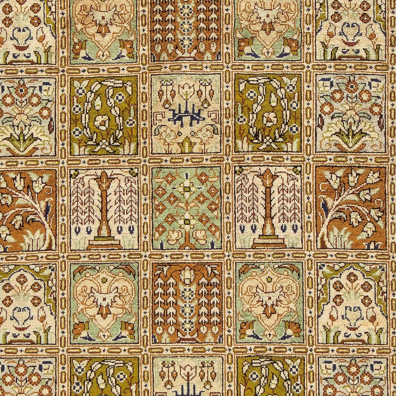 Alfombra persa - Ghom - 79 x 57 cm - marrón