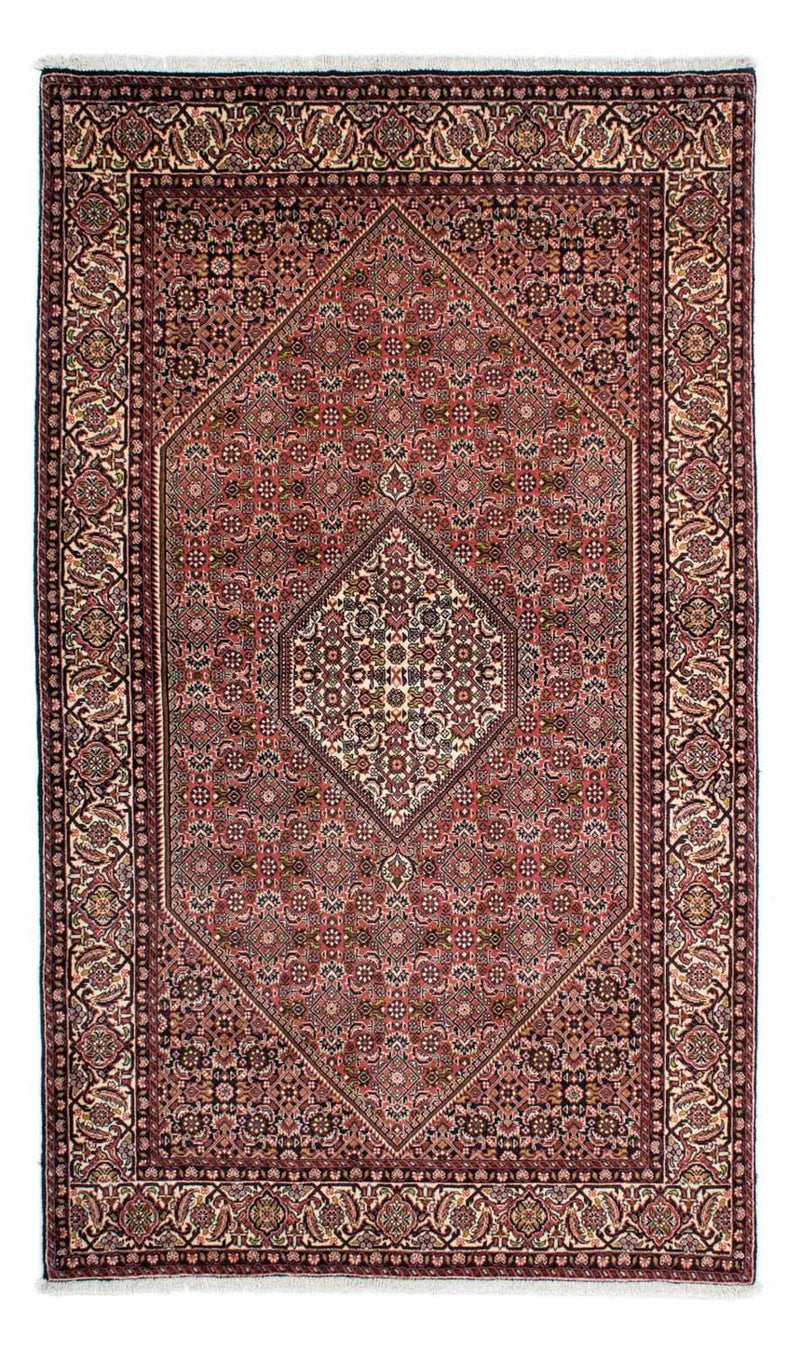 Alfombra persa - Bidjar - 240 x 140 cm - rojo claro