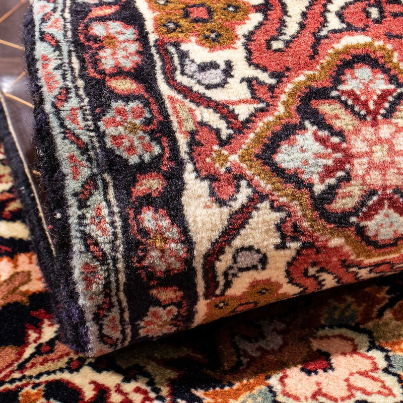 Alfombra persa - Bidjar - 239 x 171 cm - azul oscuro