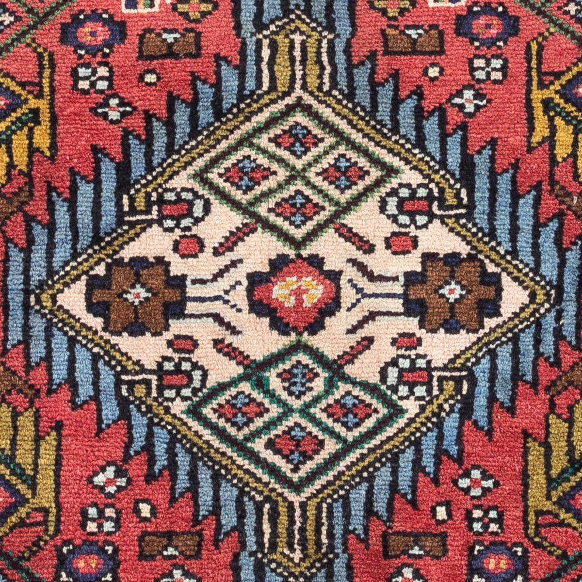 Alfombra persa - Nómada - 125 x 79 cm - rojo