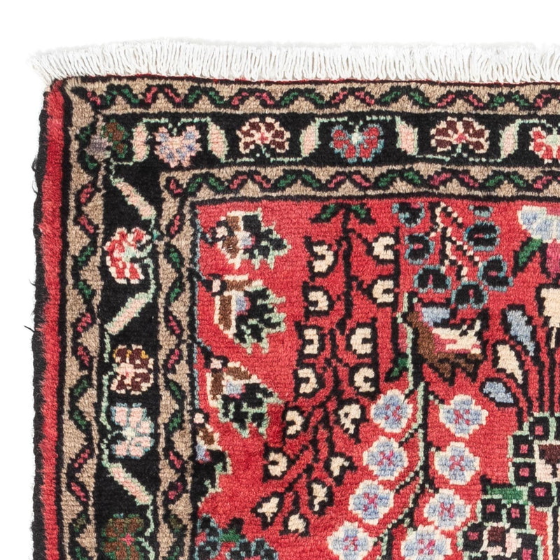 Alfombra persa - Nómada - 123 x 78 cm - rojo claro