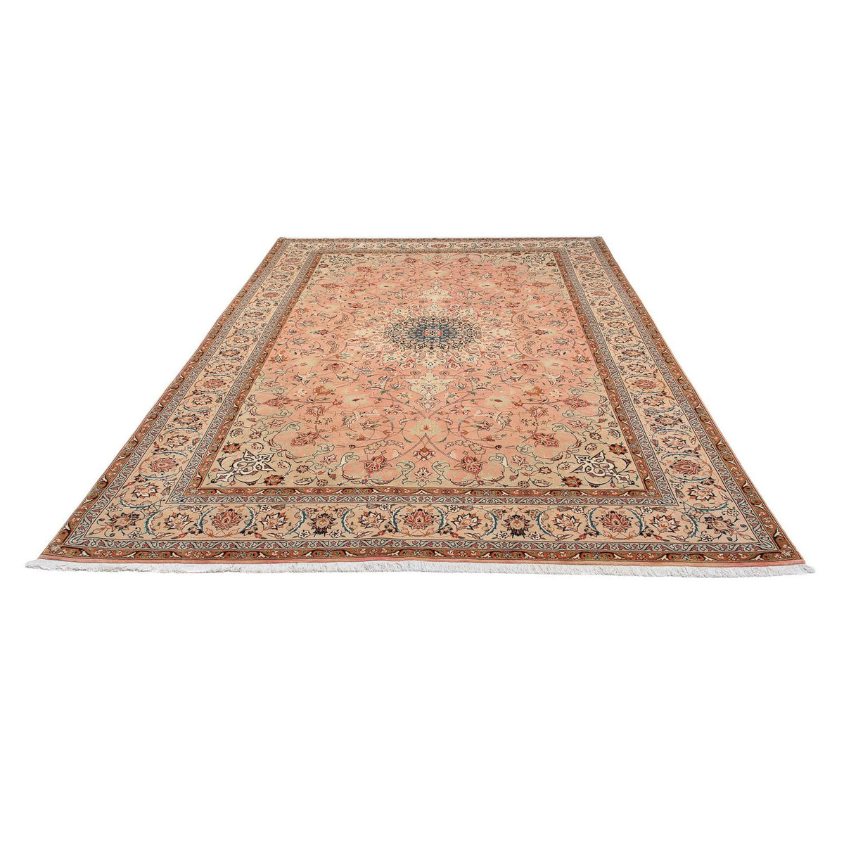 Alfombra Persa - Tabriz - Real - 300 x 203 cm - rosa