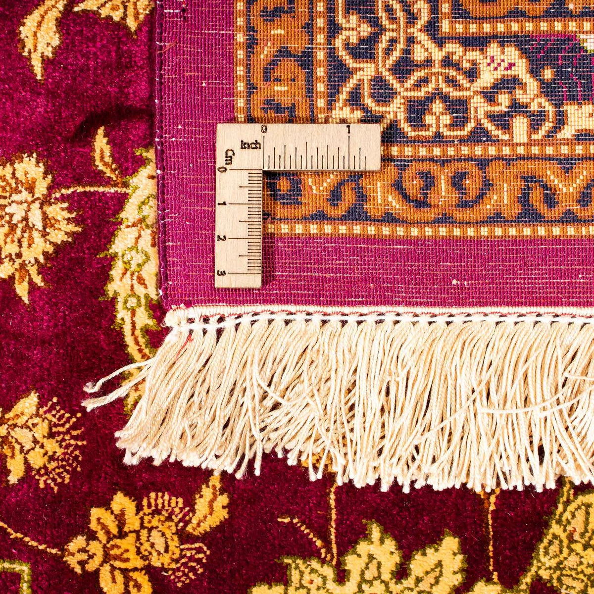 Alfombra persa - Ghom - 300 x 200 cm - rojo