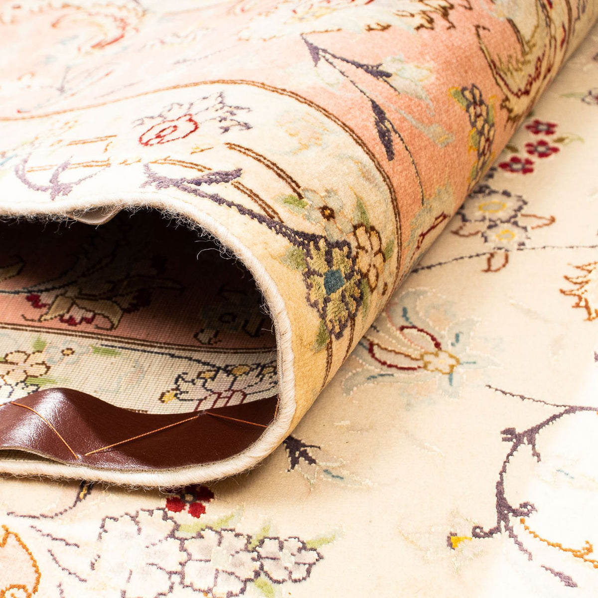 Alfombra Persa - Tabriz - Real - 302 x 196 cm - beige