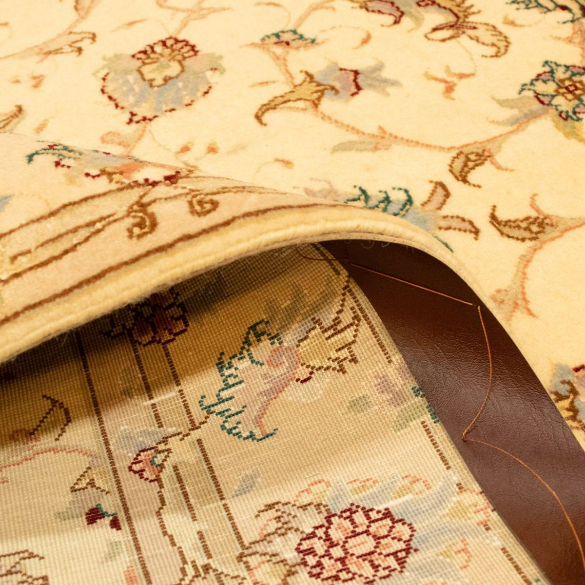 Alfombra Persa - Tabriz - Real - 149 x 100 cm - beige