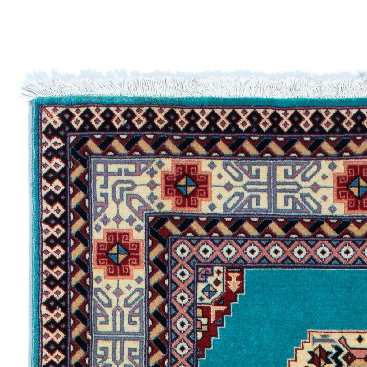 Alfombra de pasillo Alfombra Persa - Tabriz - Real - 190 x 74 cm - azul