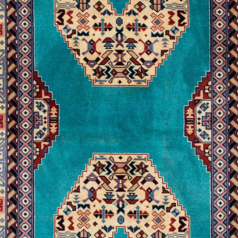 Alfombra de pasillo Alfombra Persa - Tabriz - Real - 190 x 75 cm - azul
