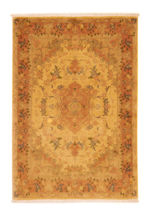 Alfombra Persa - Tabriz - Real - 147 x 99 cm - beige