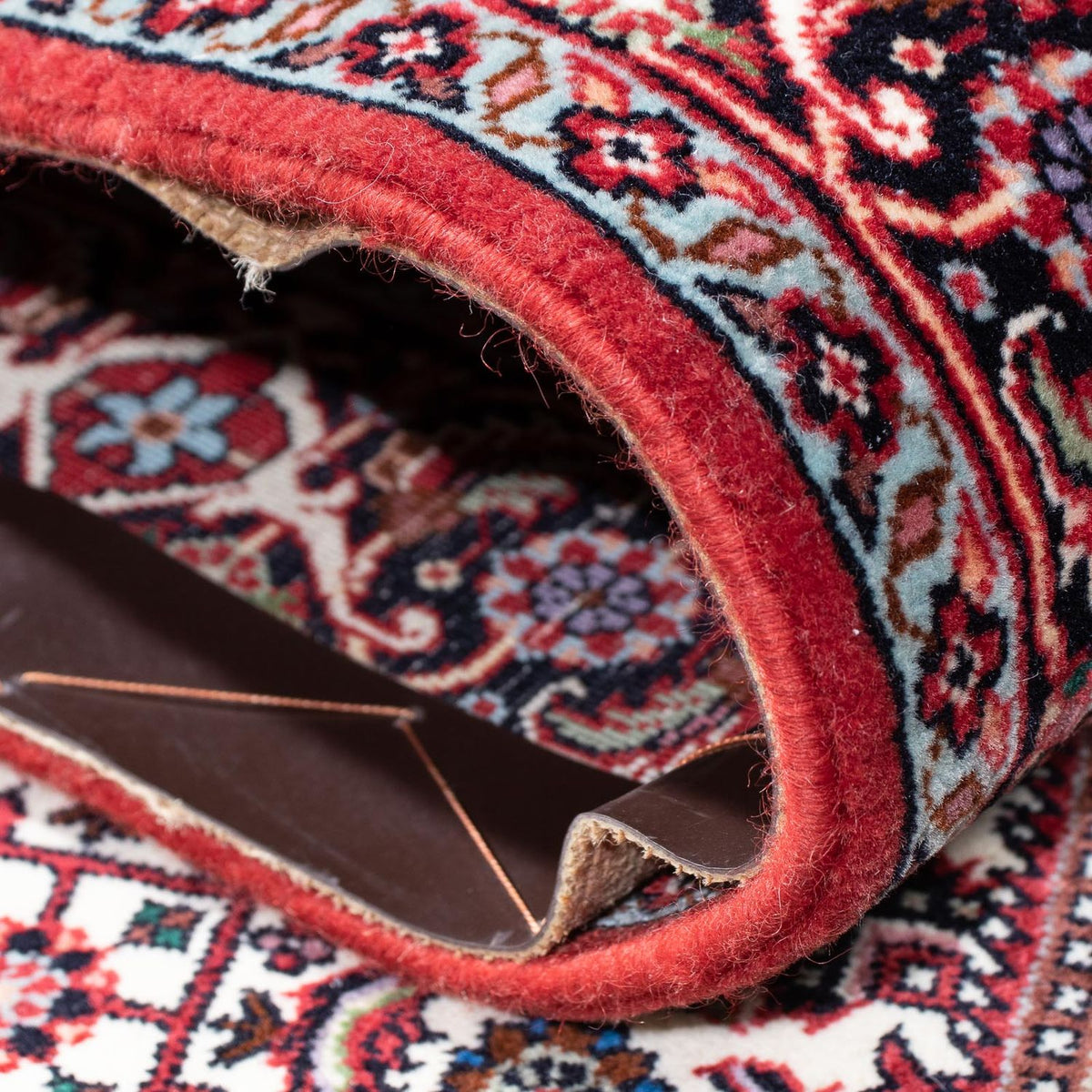 Alfombra de pasillo Alfombra persa - Bidjar - 300 x 85 cm - beige