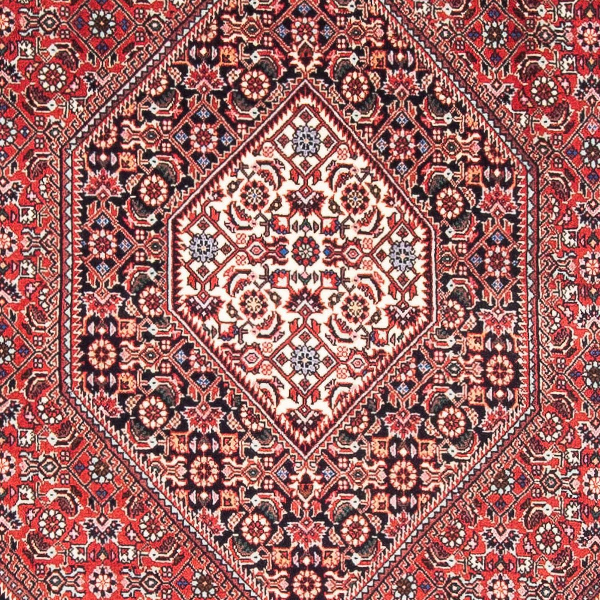 Alfombra persa - Bidjar - 167 x 104 cm - rojo