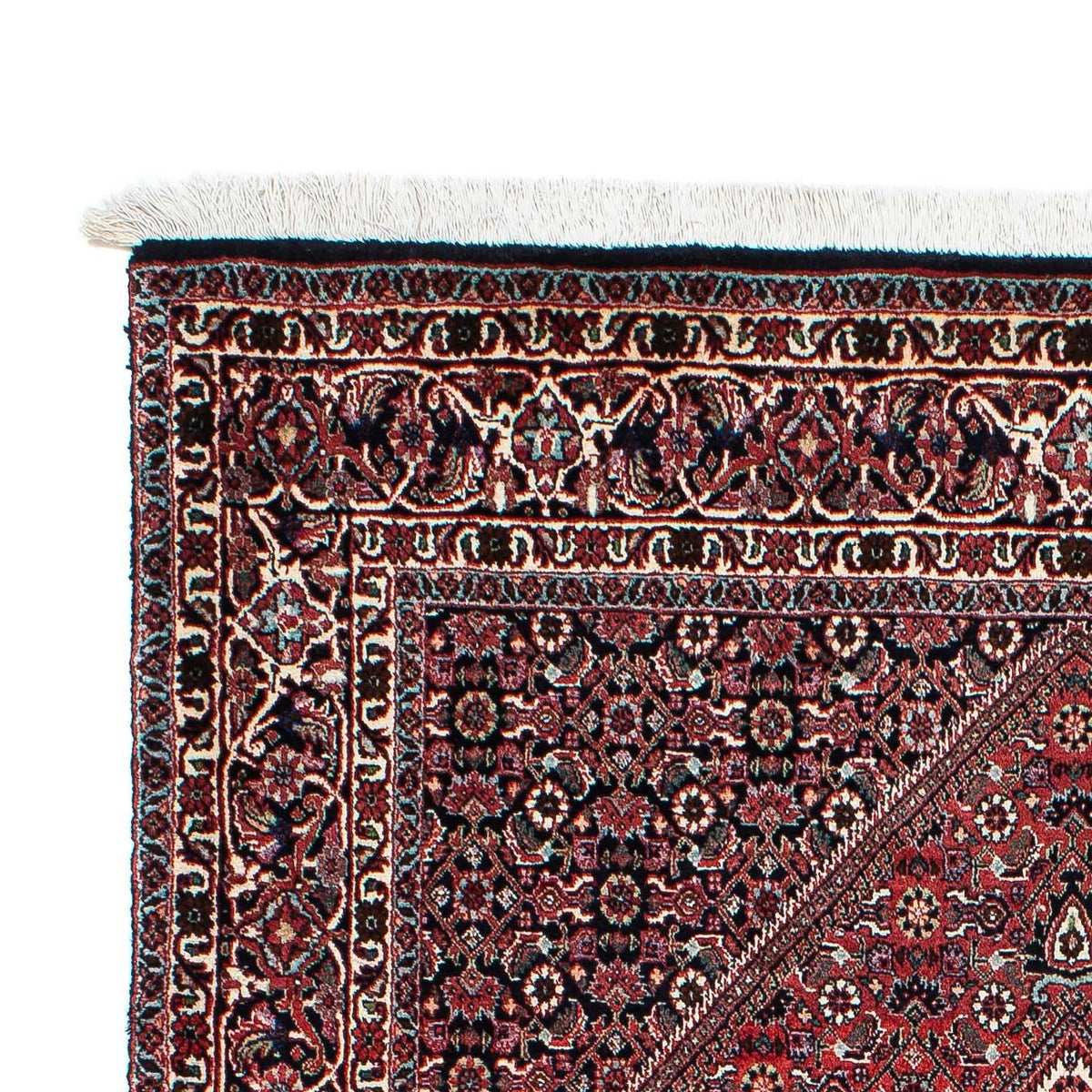 Alfombra persa - Bidjar - 194 x 132 cm - azul oscuro