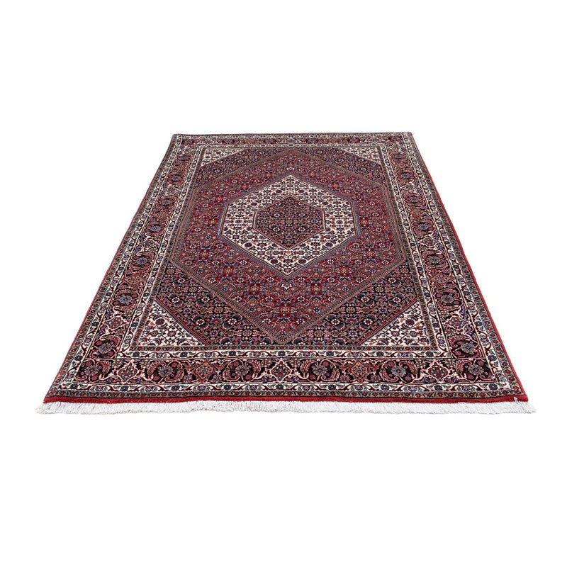 Alfombra persa - Bidjar - 209 x 132 cm - rojo claro