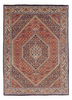 Alfombra persa - Bidjar - 170 x 117 cm - azul oscuro