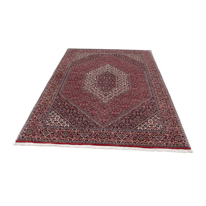 Alfombra persa - Bidjar - 206 x 132 cm - rojo claro