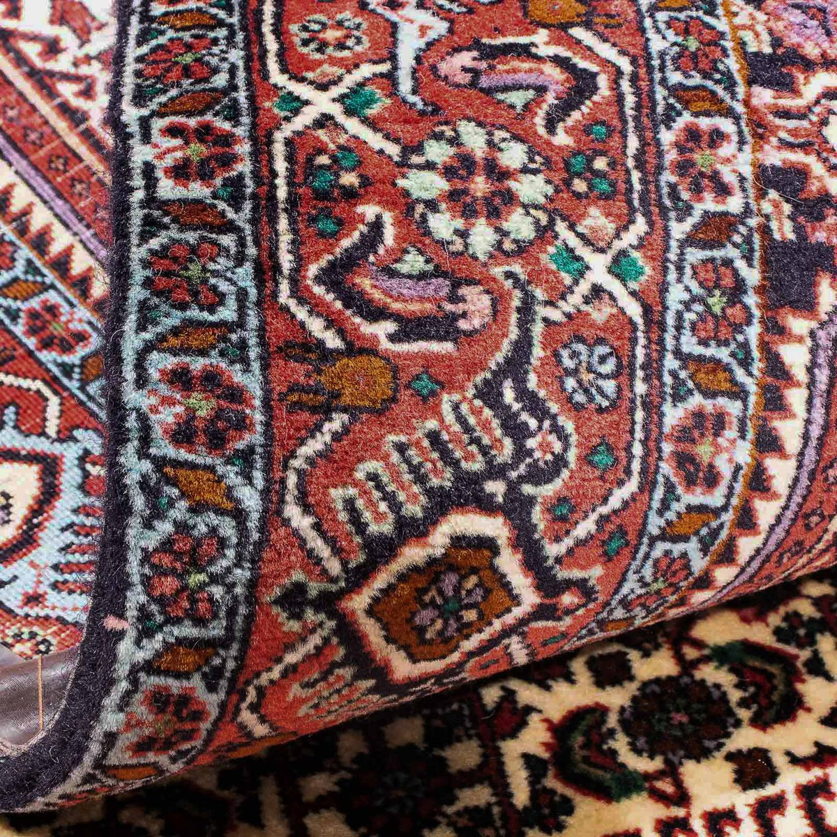 Alfombra persa - Bidjar - 173 x 105 cm - beige