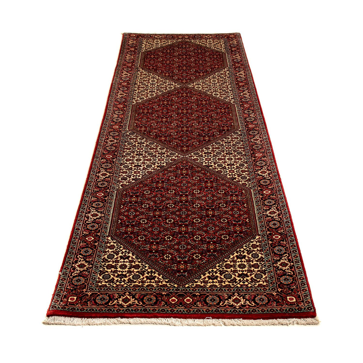 Alfombra de pasillo Alfombra persa - Bidjar - 303 x 84 cm - multicolor