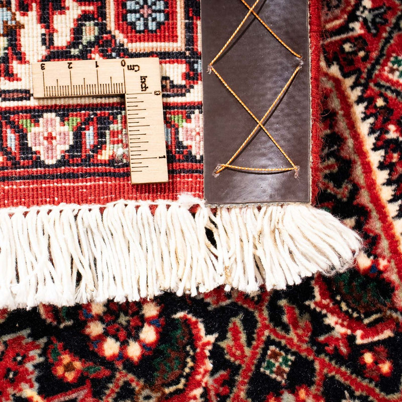 Alfombra de pasillo Alfombra persa - Bidjar - 203 x 73 cm - rojo oscuro