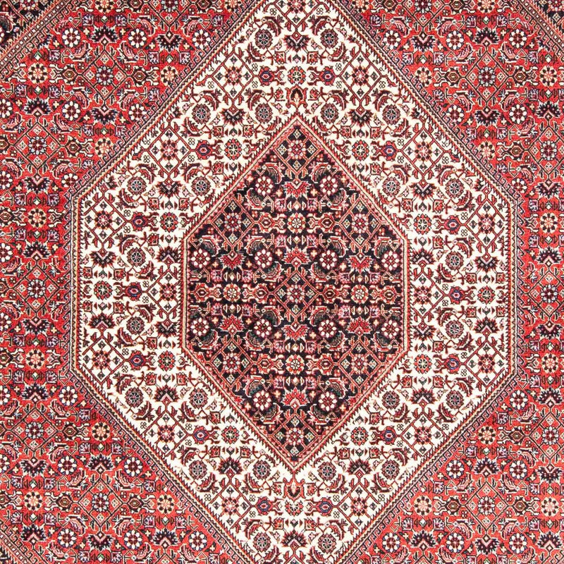 Alfombra persa - Bidjar - 233 x 168 cm - rojo claro