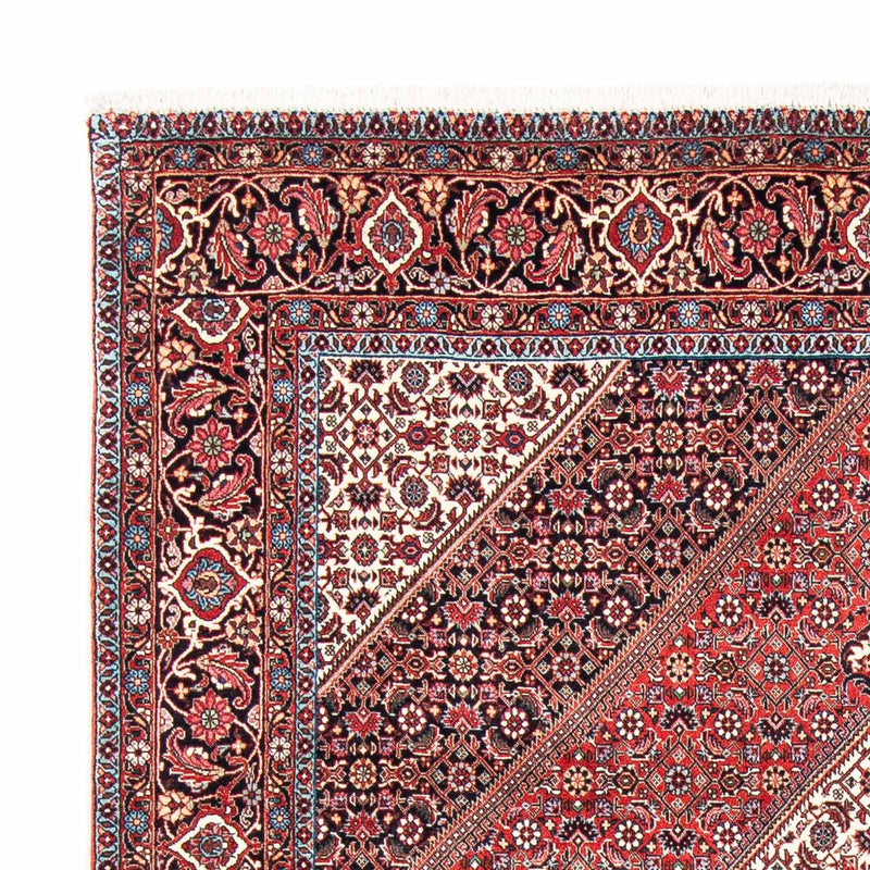 Alfombra persa - Bidjar - 233 x 168 cm - rojo claro