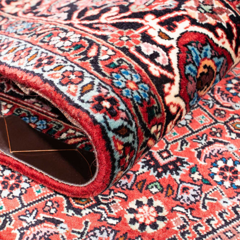 Alfombra persa - Bidjar - 233 x 168 cm - rojo claro