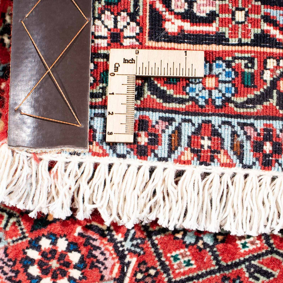 Alfombra persa - Bidjar - 233 x 168 cm - rojo claro