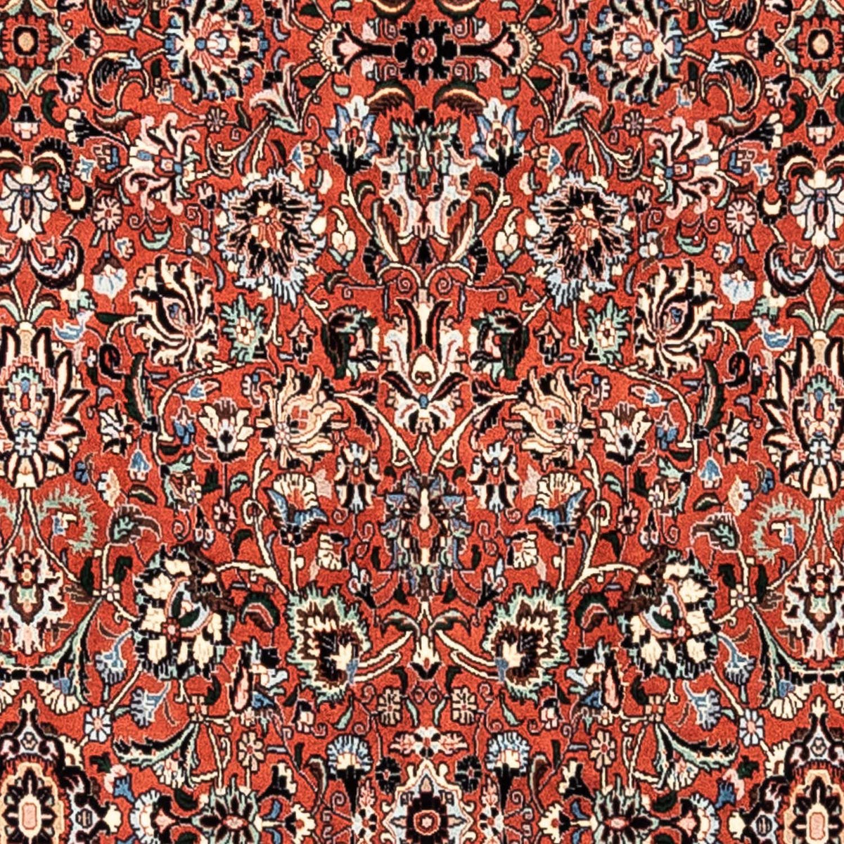 Alfombra persa - Bidjar - 282 x 198 cm - rojo