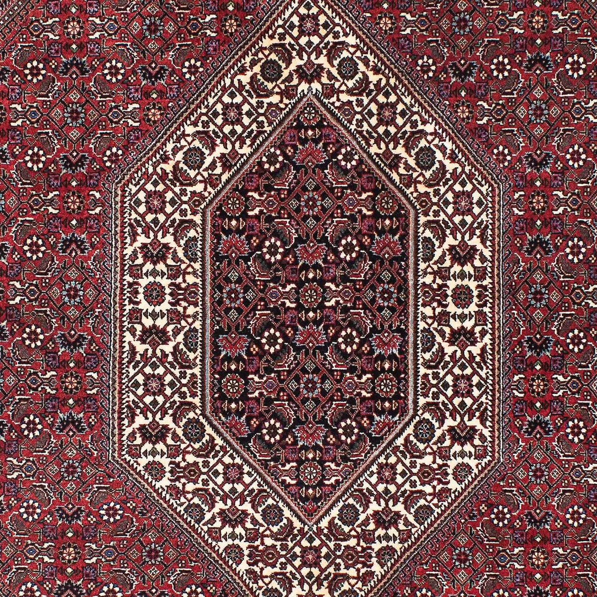 Alfombra persa - Bidjar - 211 x 136 cm - rojo